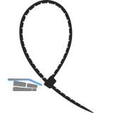 SEMLOC Kabelbinder - Dreh & Ab 4.6x300 schwarz