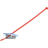 WKK Kabelbinder 3.6x200 rot Polyamid 6.6