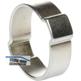 S-S-T Zweiohrklemme verzinkt 28-31 mm