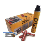 CELO Premiumnagel FOX XHA 3x13 + Gaskartusche