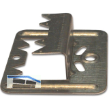 Profilholzkralle Nr. 6 extra stark Stahlband-verzinkt f�r Nut/Feder-Montage