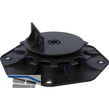 K&R Terrassenlager Kunststoff mit beweglichem Kopf - H�henverstellung 25-40mm