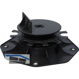 K&R Terrassenlager Kunststoff mit beweglichem Kopf - H�henverstellung 35- 70mm