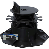 K&R Terrassenlager Kunststoff mit beweglichem Kopf - H�henverstellung 65- 155mm