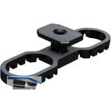 K&R Terraflex N6 mit Bohrschraube C1, 5x35mm f�r Aluminium-Unterkonstruktion