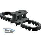 K&R Terraflex Pro N6 mit Bohrschraube C1, 4,2x33mm f�r Alu-Unterkonstruktion