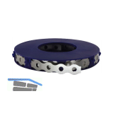 Lochbandeisen 17mm Edelstahl 10 Meter auf einer Rolle in Plastikbox