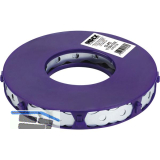 INDEX Rundes Lochbandeisen 12mm verzinkt 10 Meter auf einer Rolle in Plastikbox