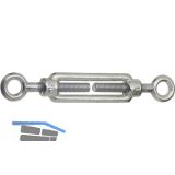 DIN1480 M16 verzinkt Spannschloss mit �sen