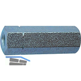 DIN1479 M20x 95 verzinkt Spannschlossmutter aus Stahl