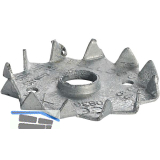 SIMPSON Bulldog C2-95 E 95/M16 feuerverzinkt einseitiger Scheibend�bel mit Z�hne