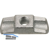 Simplex-Mutter M16 GTW-40-05 Stahlguss verzinkt