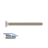 ISO14584 M 6x 12 Torx 30 Edelstahl A4 Linsensenkschraube (DIN966A)