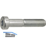DIN7984 M 5x 45 Edelstahl A2-070 Zylinderschraube mit niedrigem Kopf, ISK
