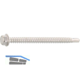 DIN7504K 5.5x 45 Edelstahl A2 Sechskant-Bohrschraube ~ISO15480