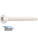 ~ISO7045 M 4x 14 Phillips Kreuzschlitz Edelstahl A2 Linsenschraube (DIN7985A)