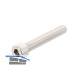 ISO4762 M 3x 20 Edelstahl A2 Zylinderschraube mit Innensechskant (DIN912)