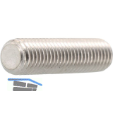 ISO4026 M 8x 10 Edelstahl A4 Gewindestift mit Kegelkuppe Innensechskt (DIN913)