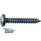 Blechschraube 3.9x 25 Stahl verzinkt mit Zylinderkopf ~7981