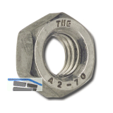 ISO4032 M 5 Edelstahl A2 Linksgewinde-Sechskantmutter