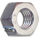 DIN934 M 4 Edelstahl A2-50 Sechskantmutter, gleitmobeschichtet transparent