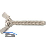 ~DIN316 M 6x 20 Edelstahl A2 Fl�gelschraube amerikanische Form