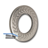 SKS M 8 Edelstahl A4 Sperrkantscheibe f�r normale und kleine Kopfauflagen