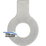 DIN93 25.0 Edelstahl A4 Sicherungsblech mit Lappen