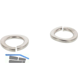 DIN128A M20 Edelstahl A1 1.4310 Federring gew�lbt