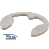 DIN6799 7.0 Edelstahl A1 Sicherungsscheibe f�r Wellen