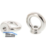 Ringmutter DIN582 M27 Edelstahl A4 mit CE Kennzeichen