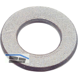 DIN125A M18 Edelstahl A4 Scheibe ohne Fase