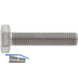 DIN961 M 8x1.0 x 45 Edelstahl A2 6kt-Feingewindeschrauben ohne Schaft (ISO8676)