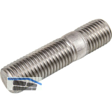 DIN939 M 6x 35 Edelstahl A2 Stiftschraube Einschraubende ~1,25 d