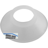 Isolierringe Senkkopf M10 Polyamid natur f�r Beschl�gemontage auf Glas