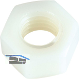 DIN34814 M12 PA 6.6 Polyamid natur Sechskantmutter (~ISO4032/~DIN934)
