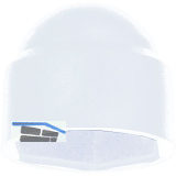 ~DIN1587 Kunststoffabdeckkappe Sechskant M 8 Polyethylen wei�