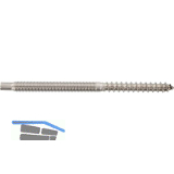 Stockschrauben M12x300 Edelstahl A2 f�r Solarbefestigung mit Bewertung