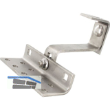 Vario-Solardachhaken 140X56X5/6 mm Edelstahl A2