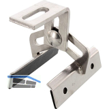 Vario-Trapezblechhalter Typ 1/1 - Edelstahl A2