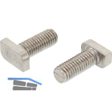 Hammerkopfschraube Typ 20/12 M 8x 20 - Edelstahl A2