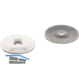 Dichtscheibe versenkt 5.2x15 Edelstahl A2/ EPDM