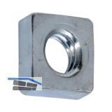 DIN562-04 M 4 verzinkt Vierkantmutter