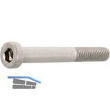 DIN6912 M 4x 20 Edelstahl A2-070 Zylinderschraube mit niedrigem Kopf, ISK