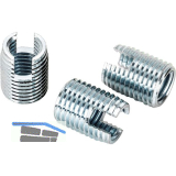 Gewindeeins�tze selbstschneidend M14 Stahl verzinkt-blau