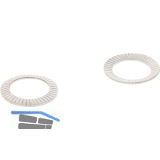 Sicherungsscheibe "S" M 3 Edelstahl A2