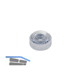 PEM� Einpressmutter S-M 6-2 Stahl verzinkt-blau