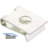 Blechmutter 4,8 mm /1,1-1,7 mm Federstahl verzinkt