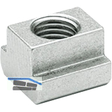 T-Nutenstein (Mutter f�r T-Nuten) DIN508 KL 8 M6 - verzinkt A2K