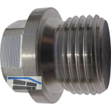 DIN910 5.8 G 1/4" verzinkt Verschlussschraube mit Rohrgewinde